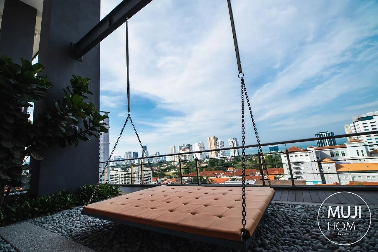 De Pastel Studio - Seaview At 218 Tropicana Near Komtar Food Heaven With Netflix & Tv Box George Town